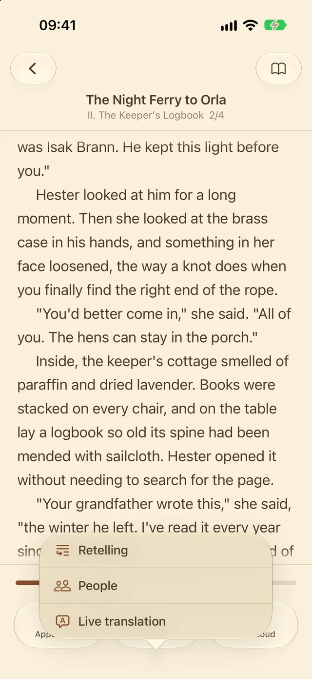 A reader first